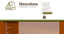 Desktop Screenshot of mancelona-vet.com